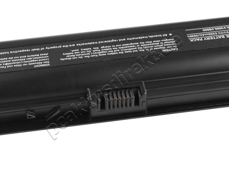 4400mAh 47Wh 6 Zellen Akku HP Pavilion dv6800 Thrive Special Edition