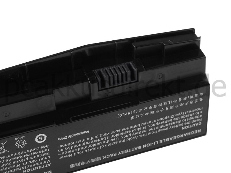5300mAh 62Wh 6 Zellen Akku Schenker Media 15-awwk (10504226) (N850HC)