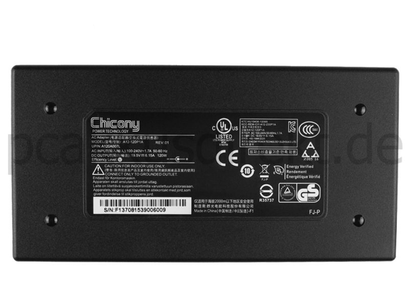 120W MAXDATA Belinea 4700G P75IM0 Netzteil Ladegerät + Frei Ladekabel