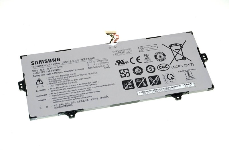 Original Samsung Galaxy Book Mystic Silver NP750XDA-KD2UK Akku 3530mAh 54Wh 4 Zellen