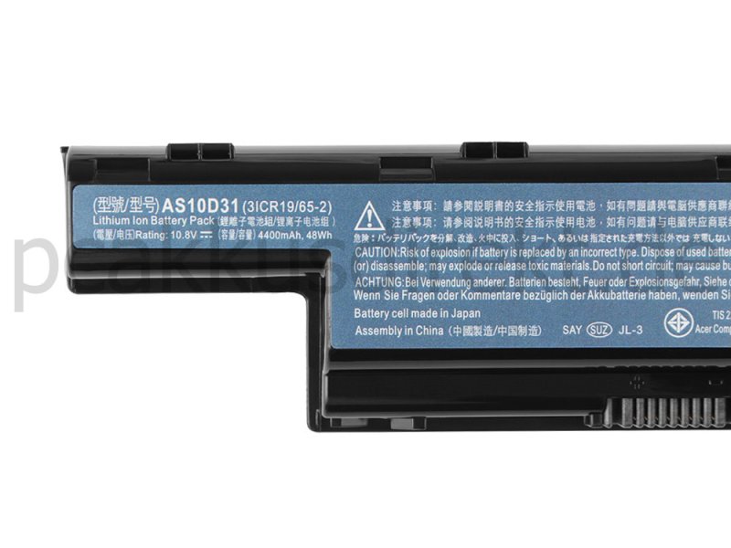 4400mAh 6 Zellen Akku Acer Aspire E1-521 Aspire E1-531