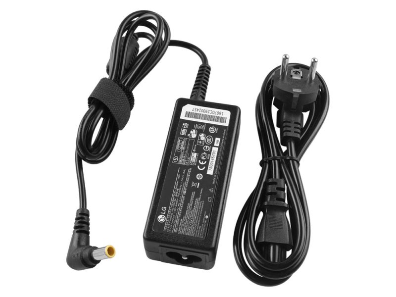 Original 40W Netzteil Ladegerät LG W2486L + Frei Ladekabel