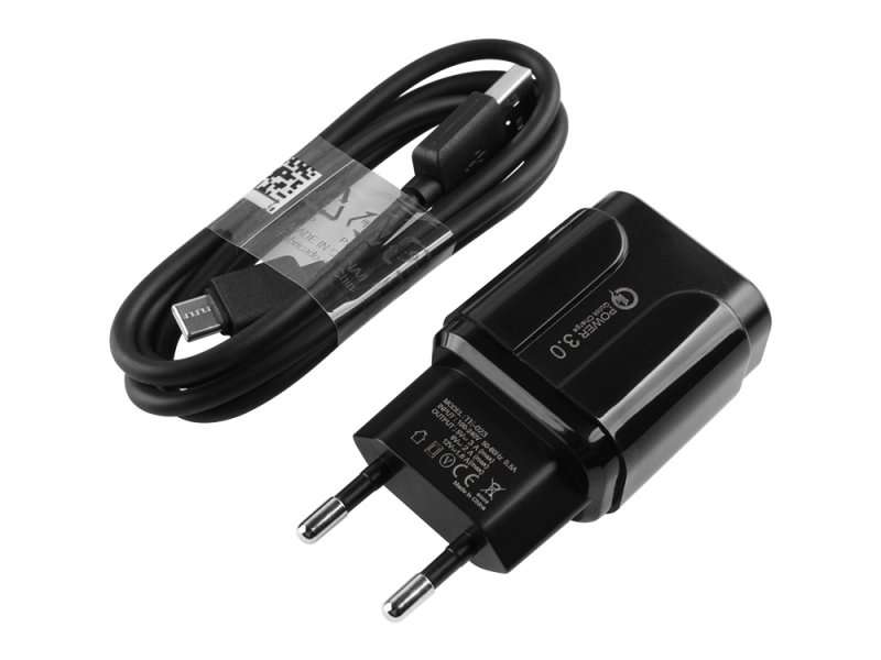 18W USB-C TYPE-C QC3.0 Netzteil Blackberry Key2 BBF100 BBF100-1