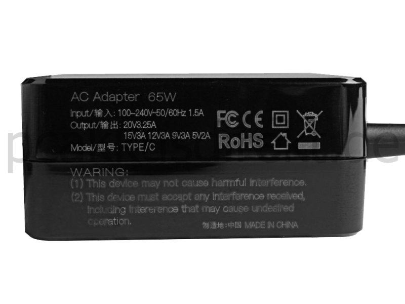 65W USB-C MSI Summit E13Flip A11MT-022 Netzteil Ladegerät + Ladekabel