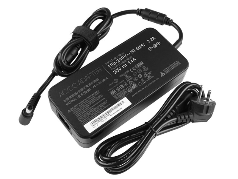 280W MSI GE75 Raider 10SFS-009FR Netzteil Ladegerät + Ladekabel