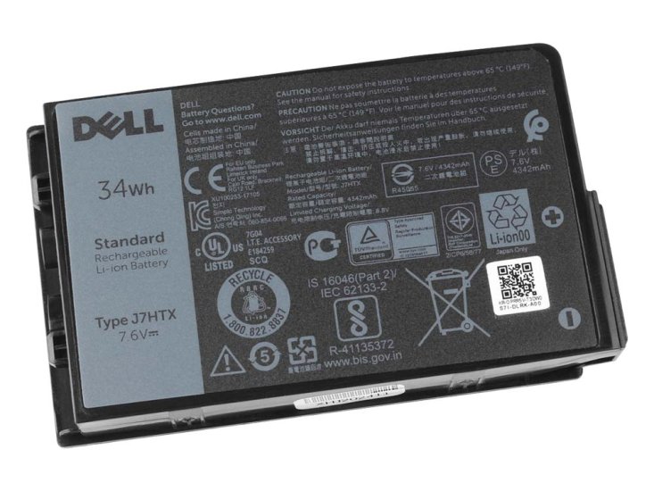 Original 4342mAh 34Wh 4-Zellen Akku Dell Latitude 7220 J82G5 - zum Schließen ins Bild klicken