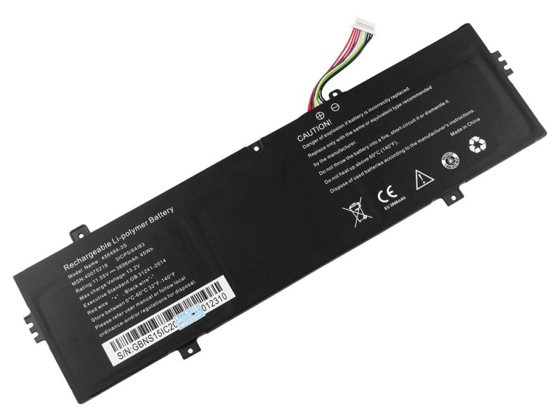 Original Medion Akoya E15407 Akku 3896mAh 45Wh 3-Zellen