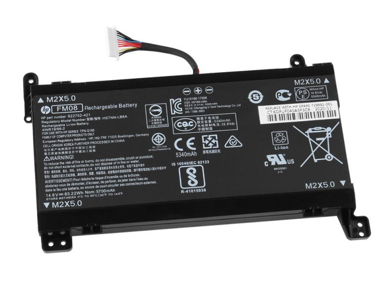 Original 83.22Wh Akku HP 922753-421 922977-855