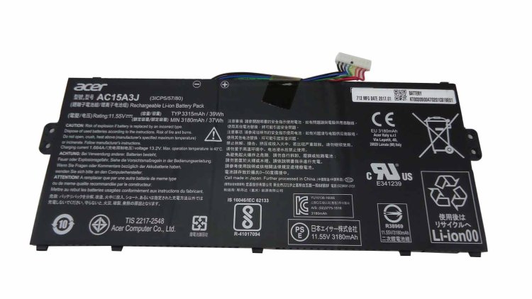 3315mAh 39Wh 3-Zellen Akku Acer Chromebook Spin 311 CP311-2H - zum Schließen ins Bild klicken