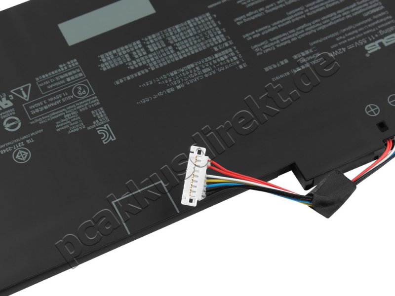 Original Asus VivoBook E510KA Akku 3640mAh 42Wh 3-Zellen