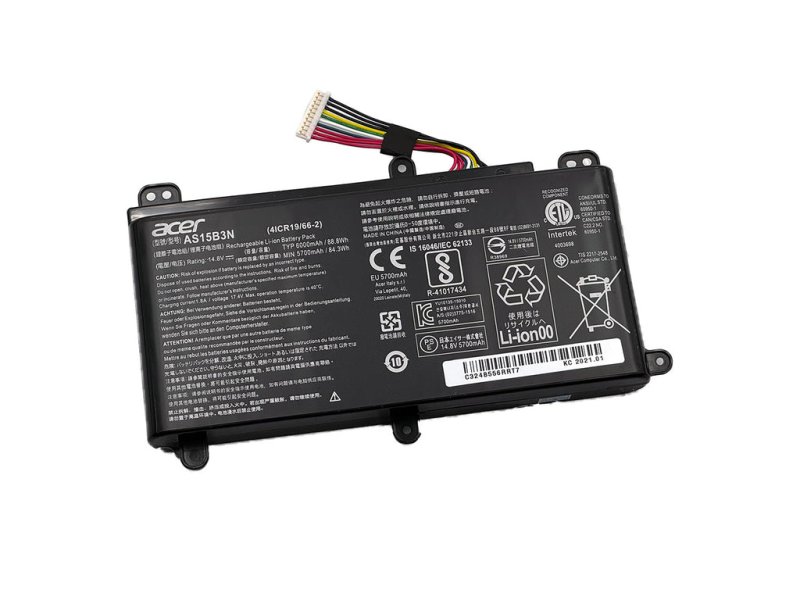 6000mAh 88Wh 8 Zellen Akku Acer Predator 17 X GX-792