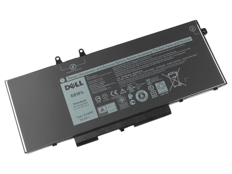 Original 4250mAh 68Wh 4 Zellen Akku Dell 3HWPP 3PCVM YPVX3