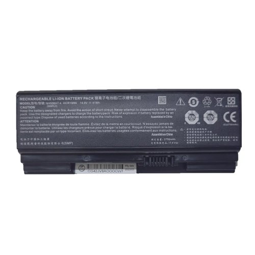 Clevo NH50BAT-4 NH70RCQ Akku 2750mAh 41Wh 4 Zellen