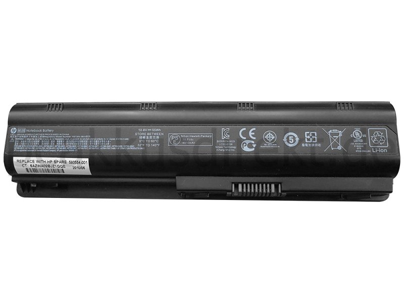 Original HP Pavilion dv6-6000 Akku 10.8V 5000mAh 55Wh 6-Zellen