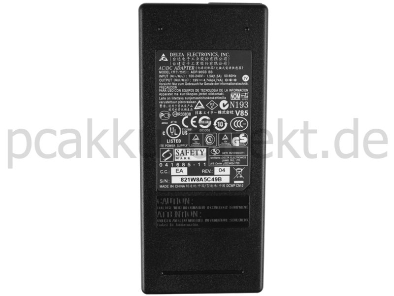 90W MSI EX310-013NE Netzteil Ladegerät + Frei Ladekabel
