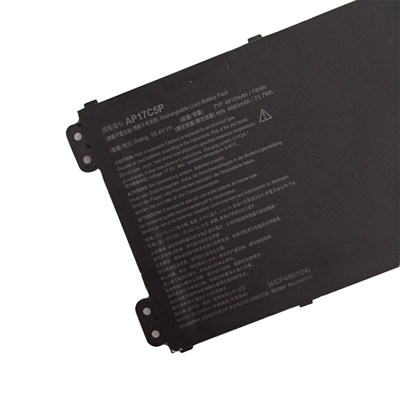 4810mAh 74Wh 4 Zellen Akku Acer Predator Helios 500 PH517-51-95A9