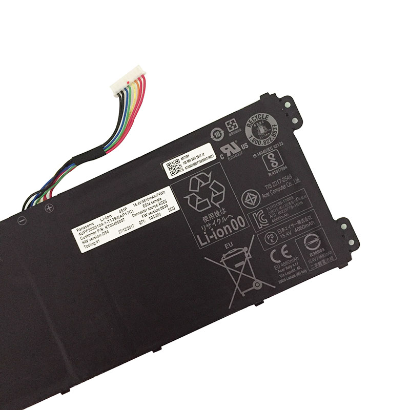 4810mAh 74Wh 4 Zellen Akku Acer Predator Helios 500 PH517-51-95A9