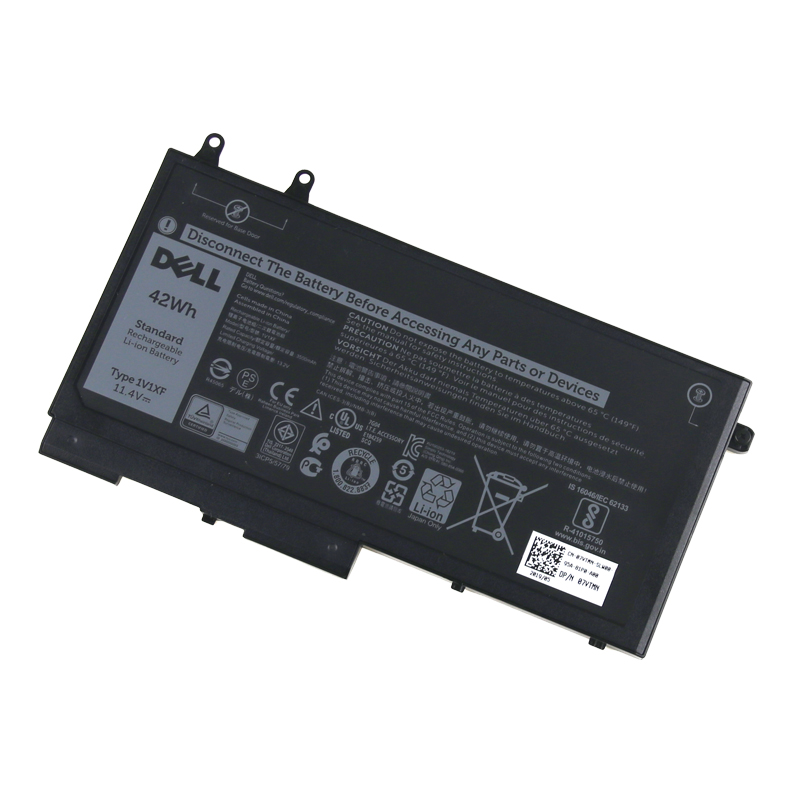 Original 2700mAh 42Wh 3-Zellen Akku Dell 1V1XF 27W58
