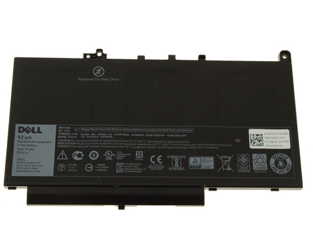 Original 3530mAh 42Wh 4-Zellen Akku Dell Latitude E7470-KKJHD
