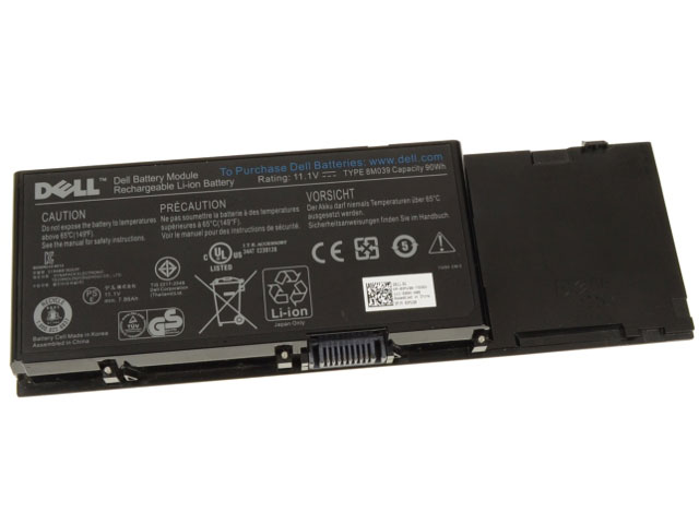 90Wh 9 Zellen Akku Dell Precision M6400 PP08X