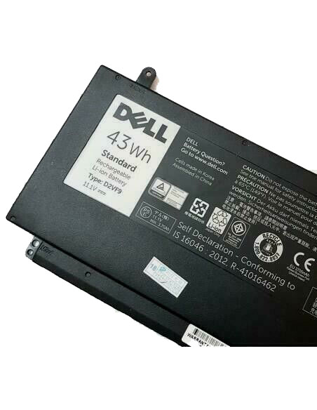 Original 43Wh 4-Zellen Akku Dell D2VF9