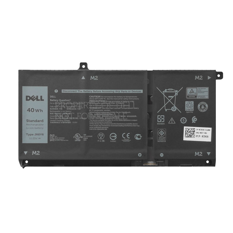 Original 3550mAh 40Wh 3-Zellen Akku Dell C5KG6 CF5RH JK6Y6